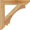 Ekena Millwork Imperial Slat Rough Sawn Bracket, Western Red Cedar, 4"W x 26"D x 26"H BKT04X26X26IMP06RWR - alternate 4
